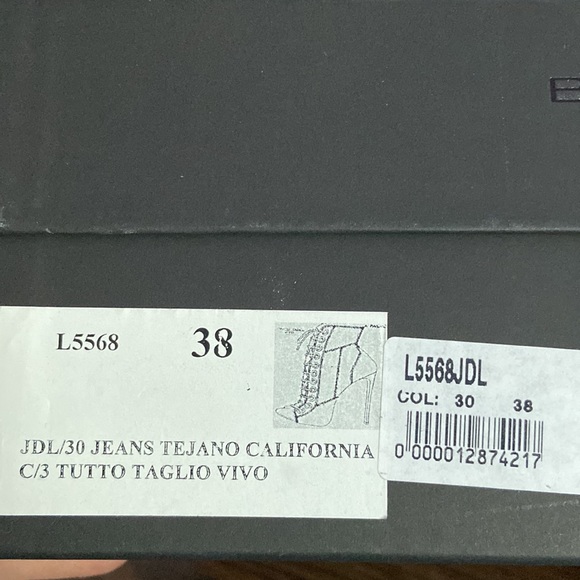 Barbara Bui Denim Shoes - Picture 7 of 7